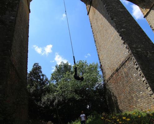 seajump saut élastique viaduc Béziers hérault